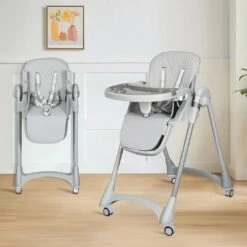 Baby High Chair Folding Double Trays Adjustable Height Wheel Eating 35 Baby High Chair Folding Double Trays Adjustable Height Wheel Eating -Baby Products Shop Lifestyle1 bae94926 d0b6 4908 97c5 2ea9ad62ee2a