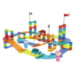 Kids Magnetic Tiles Blocks Railcar Building Educational Toys Children Gift Play 32 Kids Magnetic Tiles Blocks Railcar Building Educational Toys Children Gift Play -Baby Products Shop WH