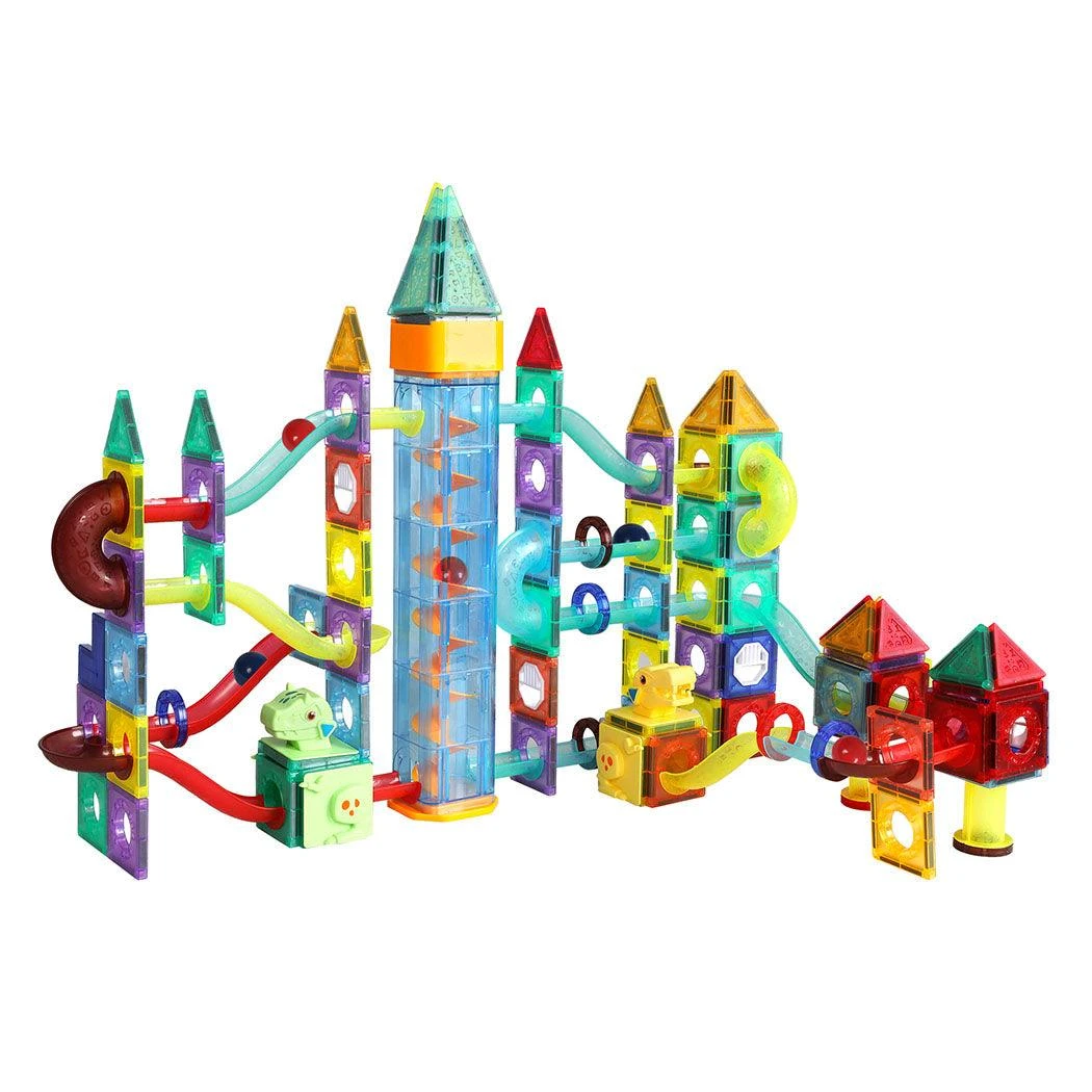Kids Magnetic Tiles Blocks Dinosaur Building Educational Toys Children Gift Play 22 Kids Magnetic Tiles Blocks Dinosaur Building Educational Toys Children Gift Play - Image 20