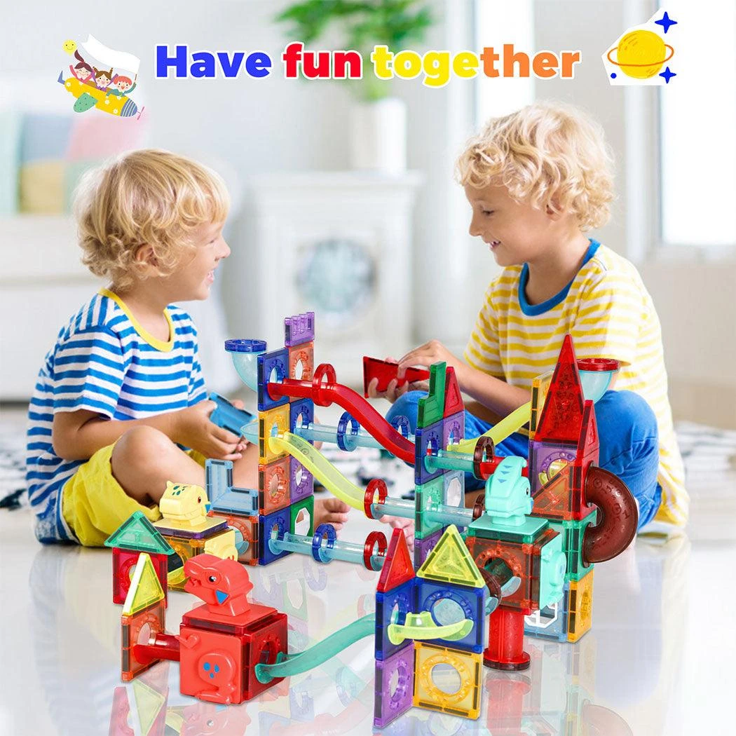 Kids Magnetic Tiles Blocks Dinosaur Building Educational Toys Children Gift Play 13 Kids Magnetic Tiles Blocks Dinosaur Building Educational Toys Children Gift Play - Image 11