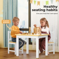 Kids Table And Chairs Set Wooden Study Play Desk Children Activity 3PCS -Baby Products Shop WP02 858ab312 1593 4fa3 83d9 f1c0f20d2cfe