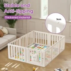 Kids Playpen Baby Safety Gate With Lock Toddler Play Game Toy 31 Kids Playpen Baby Safety Gate With Lock Toddler Play Game Toy -Baby Products Shop WP04 1 69639be2 94af 4648 8745 d5c030febc8d