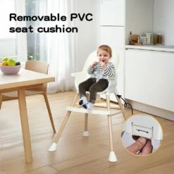 Baby High Chair 6-In-1 Removable Seat And Trays Adjustable Height Eating -Baby Products Shop WP04 5face059 507c 4f6e 9071 22c5613b1b64