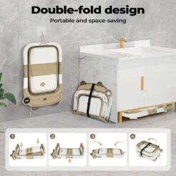 Foldable Baby Bathtub – With Thermometer & Cushion -Baby Products Shop WP04 f17ac173 8032 404e 967d d2e8463c621d