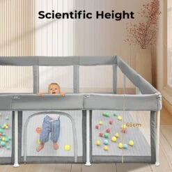 Kids Playpen Pop-up Foldable Baby Safety Mesh Fence Toddler Play Center 29 Kids Playpen Pop-up Foldable Baby Safety Mesh Fence Toddler Play Center -Baby Products Shop WP06 5df78e24 ac32 4825 baca 66b98bd0929c