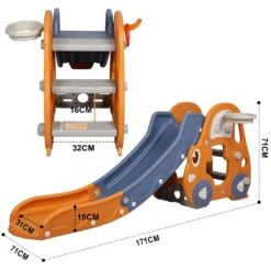 Kid Slide Set Basketball Hoop Indoor Outdoor Playground Activity Center 41 Kid Slide Set Basketball Hoop Indoor Outdoor Playground Activity Center -Baby Products Shop WP08 46034345 075b 4f38 b94e 270b0b80f3a4