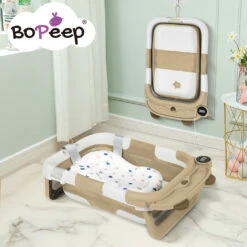 Foldable Baby Bathtub – With Thermometer & Cushion -Baby Products Shop WP10 41dc2560 805a 4ac2 9b92 21ff3ee455dc