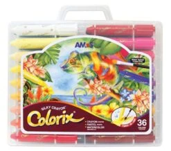 AMOS Colorix Silky Crayons - 36 Pack