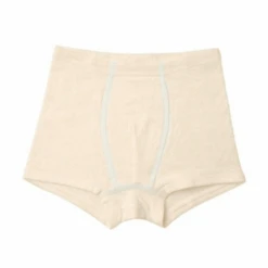 Angel Dept Organic Cotton Kid Underwear Camel Boxer Briefs -Boy