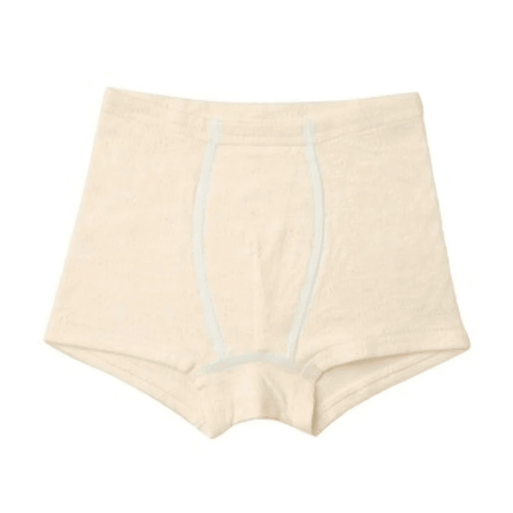 Angel Dept Organic Cotton Kid Underwear Camel Boxer Briefs -Boy 3 Angel Dept Organic Cotton Kid Underwear Camel Boxer Briefs -Boy