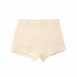 Angel Dept Organic Cotton Kids Underwear Camel Boxer Briefs -Girl
