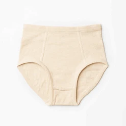 Angel Dept Organic Cotton Kids Underwear Camel Briefs - Girl