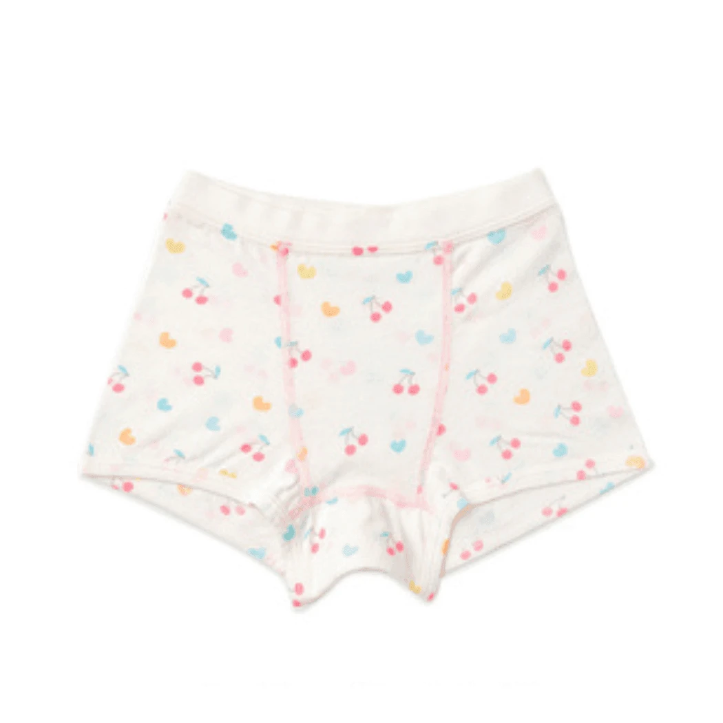 Angel Dept Organic Cotton Kids Underwear Japanese Cherry (Girl) 3 Angel Dept Organic Cotton Kids Underwear Japanese Cherry (Girl)