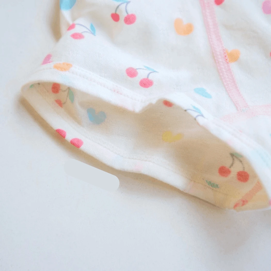 Angel Dept Organic Cotton Kids Underwear Japanese Cherry (Girl) 5 Angel Dept Organic Cotton Kids Underwear Japanese Cherry (Girl) - Image 3