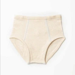 Angel Dept Organic Cotton Kids Underwear Stripe Briefs (Boy)