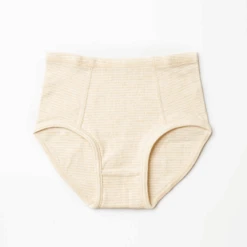 Angel Dept Organic Cotton Kids Underwear Stripe Briefs - Girl