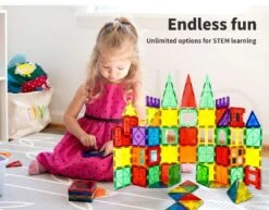 Kids Magnetic Tiles Blocks Building Educational Toys Children Gift Play -Baby Products Shop bopeep kids magnetic tiles blocks building educational toys children gift play lupipop 6