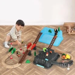 Toy Train Set Track -Baby Products Shop bopeep toy train set track lupipop 9