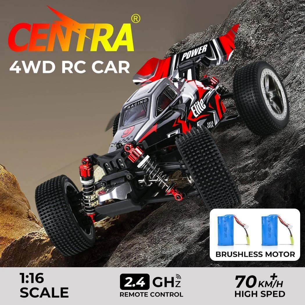 Centra RC Car 1:16 4WD Off-Road Racing Brushless Motor 2.4GHz Remote Control 6 Centra RC Car 1:16 4WD Off-Road Racing Brushless Motor 2.4GHz Remote Control - Image 4