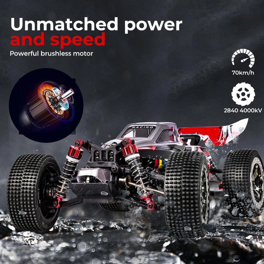 Centra RC Car 1:16 4WD Off-Road Racing Brushless Motor 2.4GHz Remote Control 8 Centra RC Car 1:16 4WD Off-Road Racing Brushless Motor 2.4GHz Remote Control - Image 6