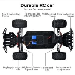 Centra RC Car 1:8 4WD Off-Road Racing Brushed Motor 2.4GHz Remote Control -Baby Products Shop centra rc car 1 8 4wd off road racing brushed motor 2 4ghz remote control lupipop 10