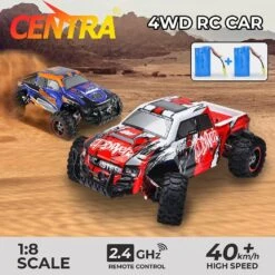 Centra RC Car 1:8 4WD Off-Road Racing Brushed Motor 2.4GHz Remote Control -Baby Products Shop centra rc car 1 8 4wd off road racing brushed motor 2 4ghz remote control lupipop 3