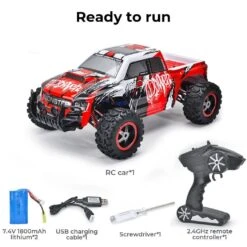Centra RC Car 1:8 4WD Off-Road Racing Brushed Motor 2.4GHz Remote Control -Baby Products Shop centra rc car 1 8 4wd off road racing brushed motor 2 4ghz remote control lupipop 5