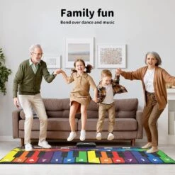 Dance Mat Kids Music Keyboard Playmat -Baby Products Shop dance mat kids music keyboard playmat lupipop 5