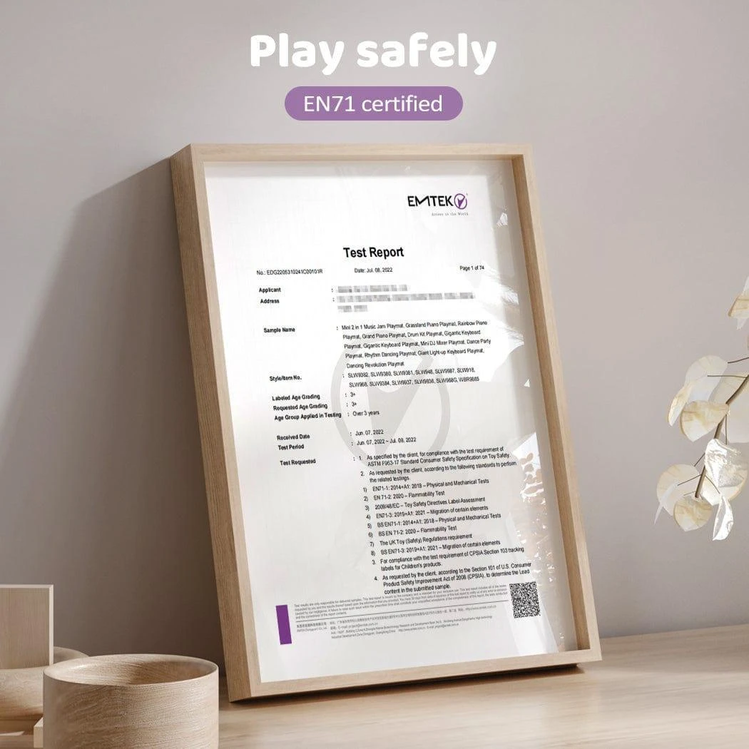 Dance Mat Playmat Kids Music Floor Piano Toys Carpet 10 Dance Mat Playmat Kids Music Floor Piano Toys Carpet - Image 8