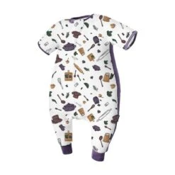 Domiamia Bamboo Short Sleeve Sleep Sack With Feet - 0.6 Tog -Baby Products Shop domiamia bamboo short sleeve sleep sack with feet 0 6 tog lupipop 7