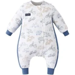 Domiamia Cotton Kids Sleep Sack With Feet - 1.0 Tog -Baby Products Shop domiamia cotton kids sleep sack with feet 1 0 tog lupipop 3