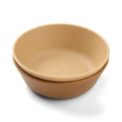 Done By Deer Kiddish Raffi Bowl 2 Pack-Mustard