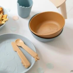 Done By Deer Kiddish Raffi Bowl 2 Pack-Mustard -Baby Products Shop done by deer kiddish raffi bowl 2 pack mustard lupipop 3