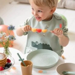 Done By Deer Kiddish Raffi Plate 2 Pack-Mustard -Baby Products Shop done by deer kiddish raffi plate 2 pack mustard lupipop 5