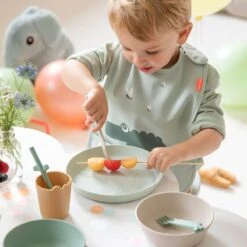 Done By Deer Kiddish Raffi Plate 2 Pack-Power Pink 12 Done By Deer Kiddish Raffi Plate 2 Pack-Power Pink -Baby Products Shop done by deer kiddish raffi plate 2 pack power pink lupipop 5