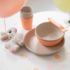 Done By Deer Kiddish Raffi Plate 2 Pack-Sand & Coral 9 Done By Deer Kiddish Raffi Plate 2 Pack-Sand & Coral -Baby Products Shop done by deer kiddish raffi plate 2 pack sand and coral lupipop 3