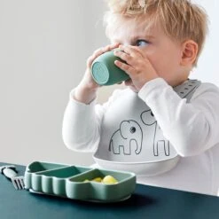 Done By Deer Silicone Stick & Stay Plate - Croco -Baby Products Shop done by deer silicone stick and stay plate croco lupipop 5