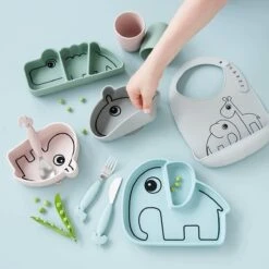 Done By Deer Silicone Stick & Stay Plate – Elphee -Baby Products Shop done by deer silicone stick and stay plate elphee lupipop 5