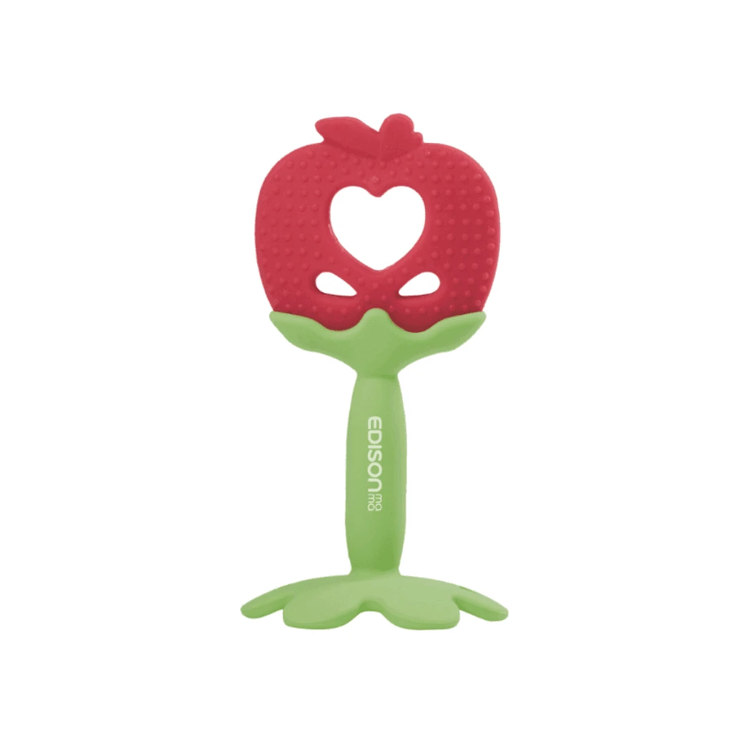 EDISON Mama Kamikami Baby Teether Apple 3 EDISON Mama Kamikami Baby Teether Apple