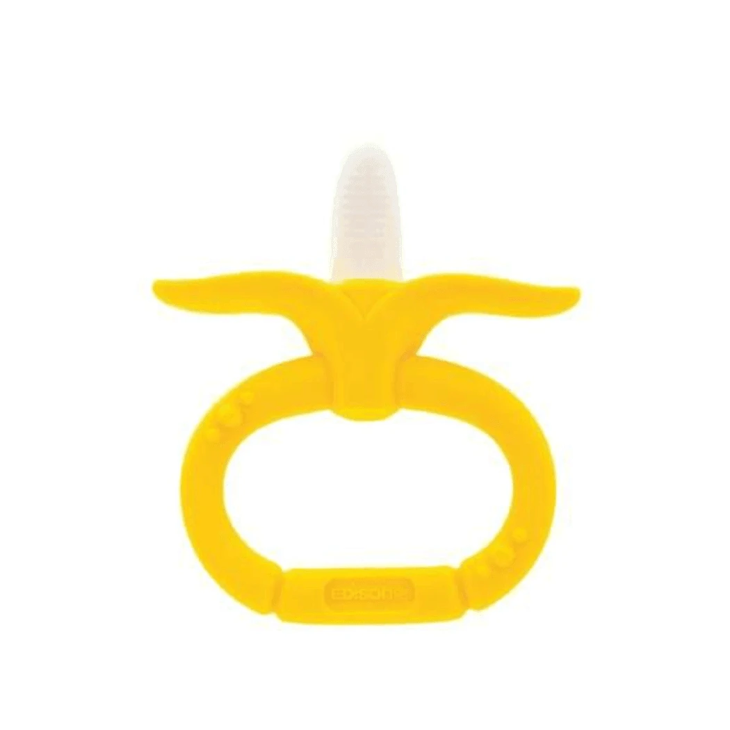EDISON Mama Kamikami Baby Teether Banana Ring 4 EDISON Mama Kamikami Baby Teether Banana Ring - Image 2