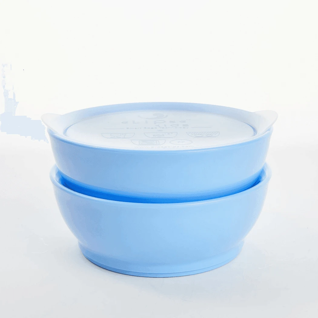 Elipse Kids Spill-Proof Anti-Slip Bowl Stage 3 12oz | Twin Pack With Lid 5 Elipse Kids Spill-Proof Anti-Slip Bowl Stage 3 12oz | Twin Pack With Lid - Image 3