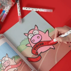 Flower Monaco Colouring Book