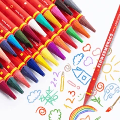 Flower Monaco Fancy Colour Pencils （Wood Free) -Baby Products Shop flower monaco fancy colour pencils wood free lupipop 10