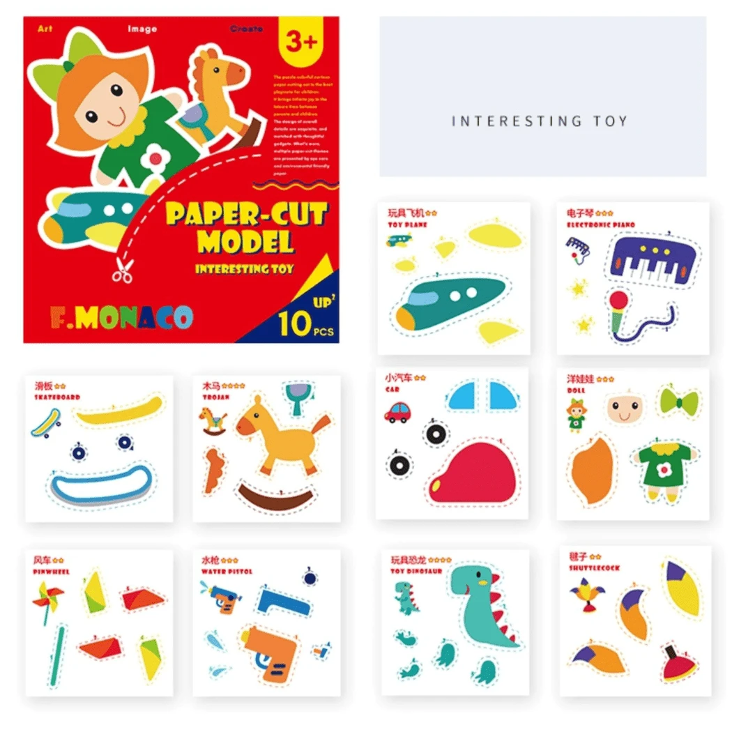 Flower Monaco Paper Cut Model 12 Flower Monaco Paper Cut Model - Image 10