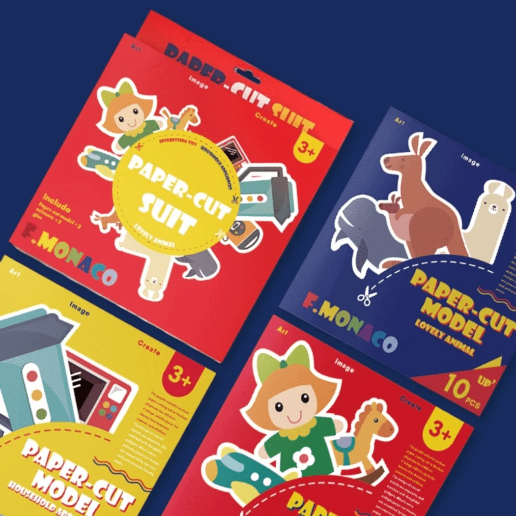 Flower Monaco Paper Cut Model 15 Flower Monaco Paper Cut Model - Image 13