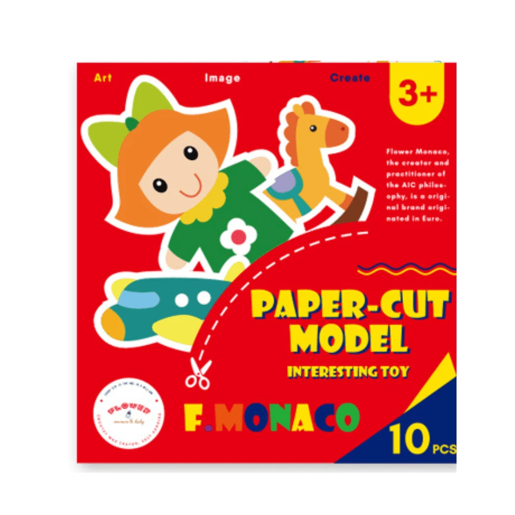 Flower Monaco Paper Cut Model 7 Flower Monaco Paper Cut Model - Image 5