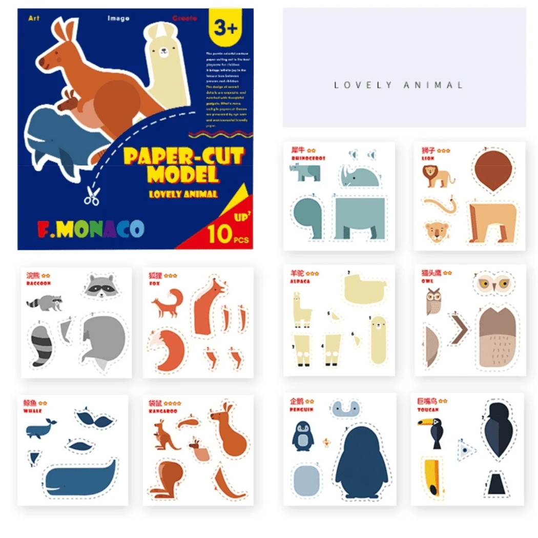 Flower Monaco Paper Cut Model 10 Flower Monaco Paper Cut Model - Image 8