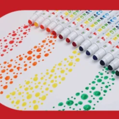 Flower Monaco Round Washable Marker 17 Flower Monaco Round Washable Marker -Baby Products Shop flower monaco round washable marker lupipop 8