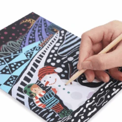 Flower Monaco Scratch Art Set -Baby Products Shop flower monaco scratch art set lupipop 4