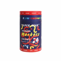 Flower Monaco Taper Head Washable Marker -Baby Products Shop flower monaco taper head washable marker lupipop 3